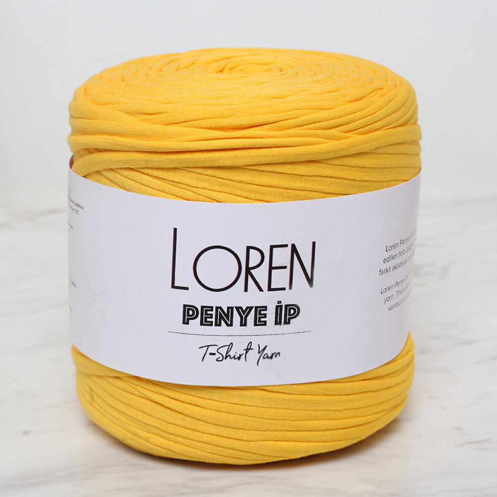 Loren T-Shirt Yarn, Yellow - 7