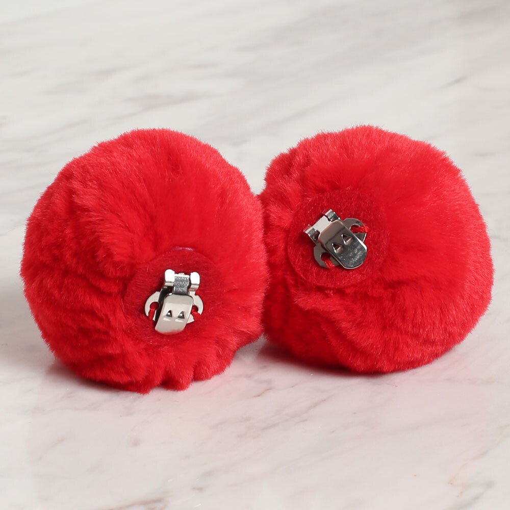 Loren 1 Pair Shoes Pom-Pom, Red