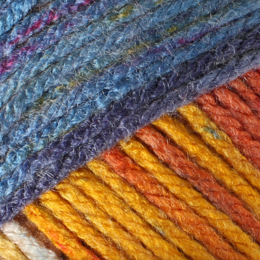 Loren Happy Knitting Yarn, Variegated - RH001