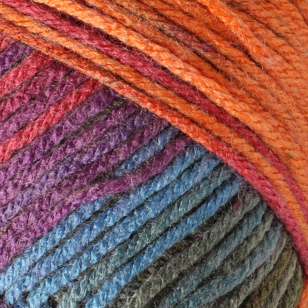 Loren Happy Knitting Yarn, Variegated - RH017