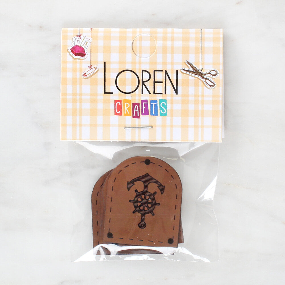 Loren Handmade Leather Button - 1504