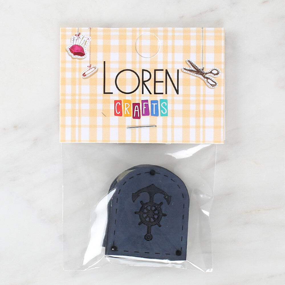 Loren Handmade Leather Button - 1506