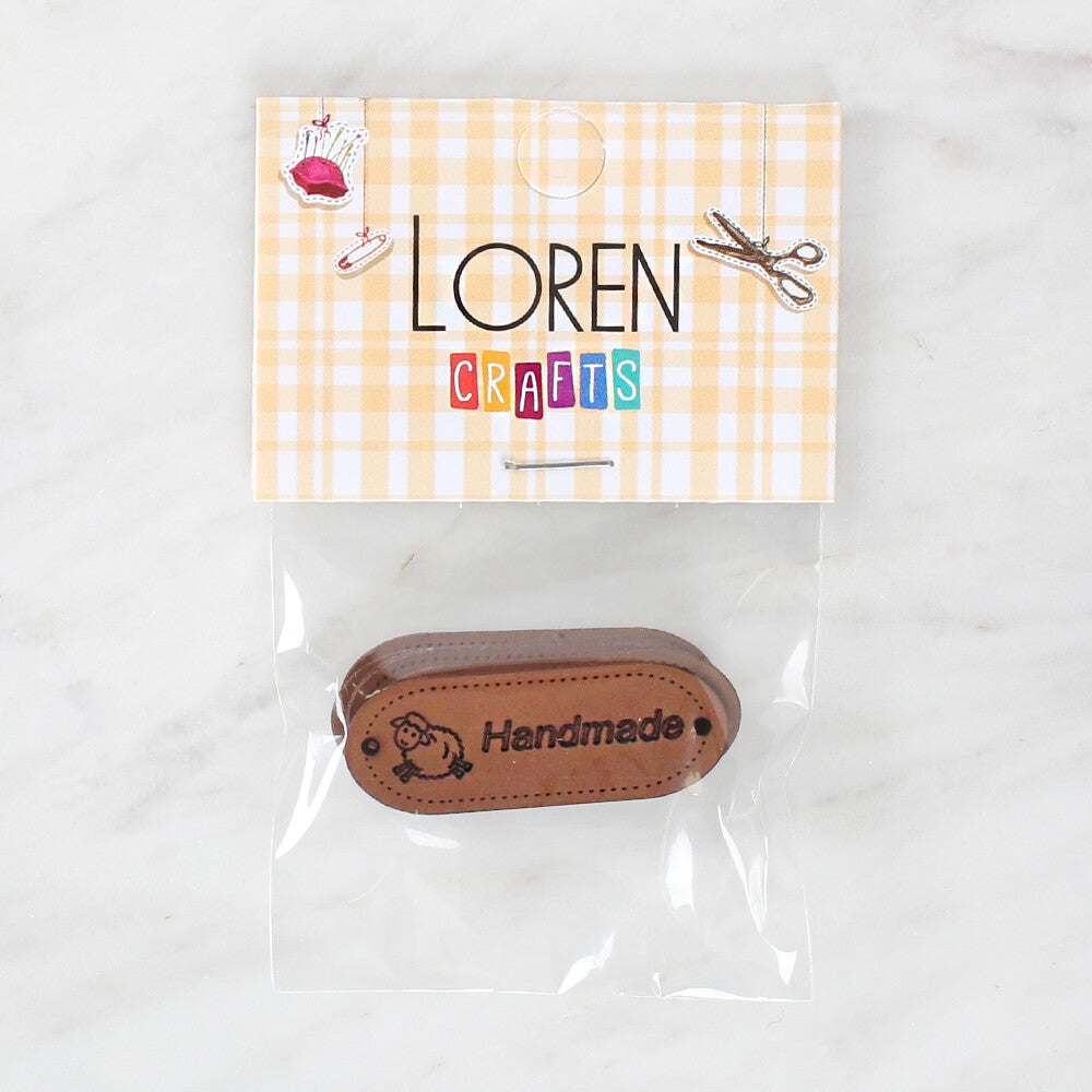 Loren Handmade Leather Button - 1544