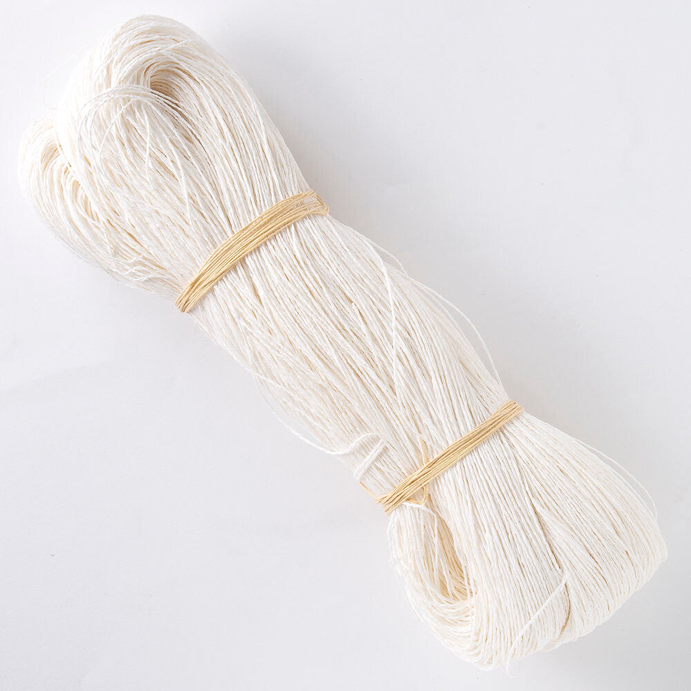 Akçaylar 450-500g Paper Yarn, White - 014