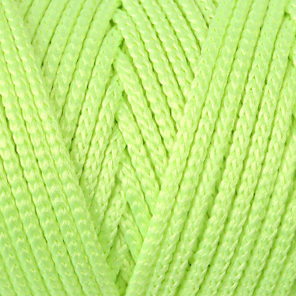 Loren Macrame Knitting Yarn, Neon Yellow - L114