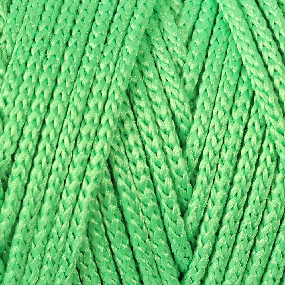 Loren Macrame Knitting Yarn, Neon Green - L115
