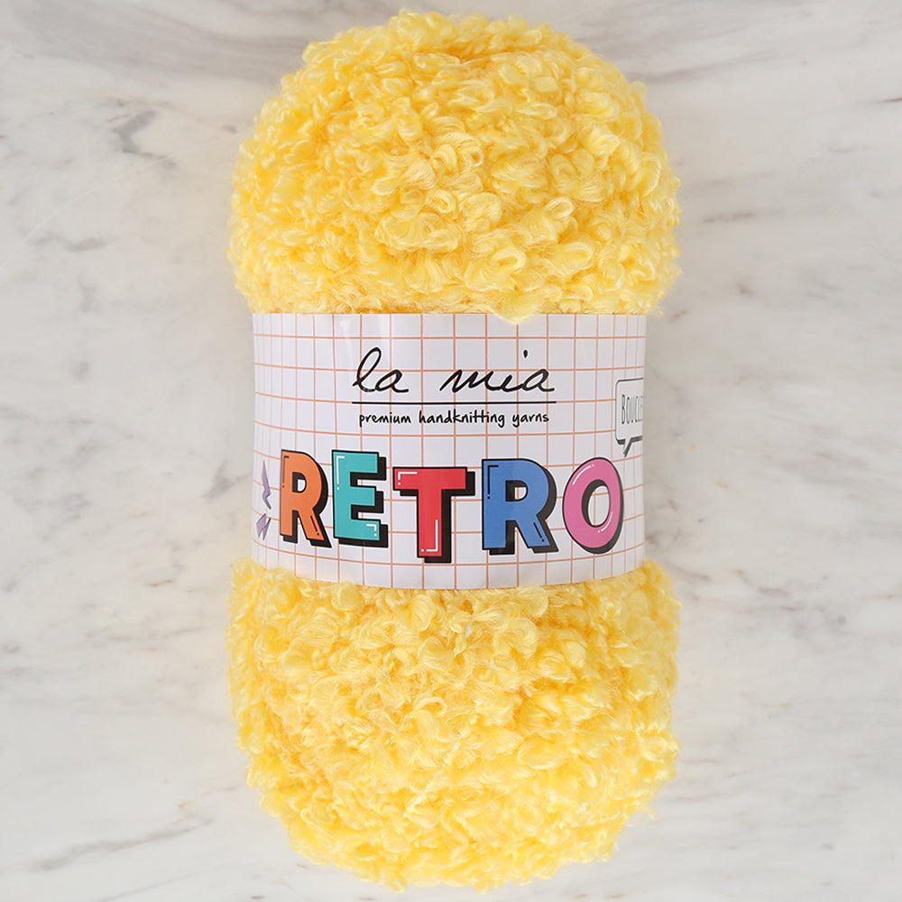 La Mia Retro Yarn, Yellow - LM0210