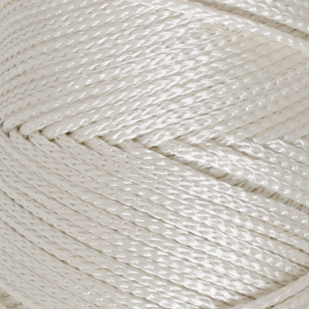 Loren Macrame Knitting Yarn, Cream - RM 010