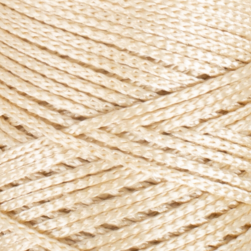 Loren Macrame Knitting Yarn, Beige - RM 036