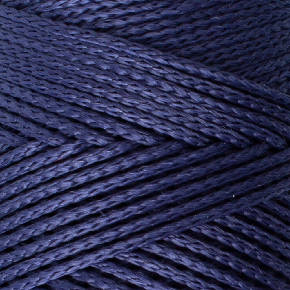 Loren Macrame Knitting Yarn, Navy Blue - RM 0262