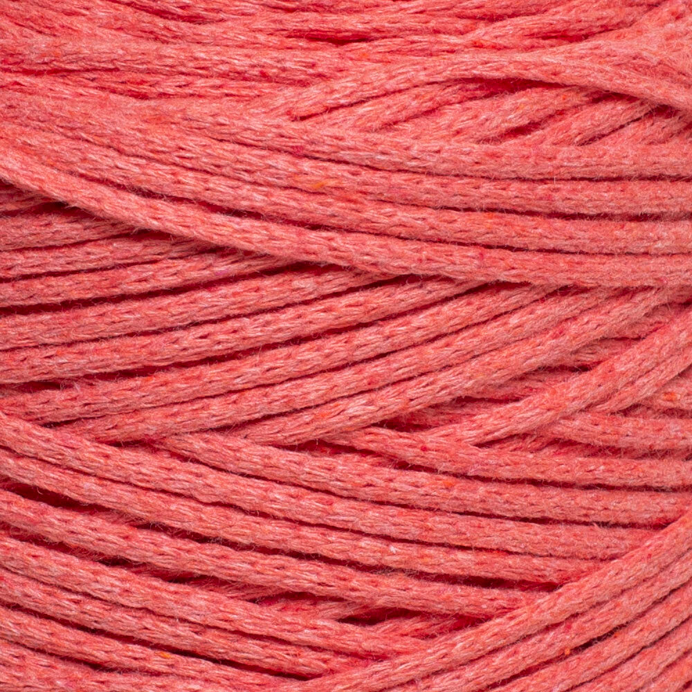 Loren Cotton Macrame Yarn, Vermilion - R155