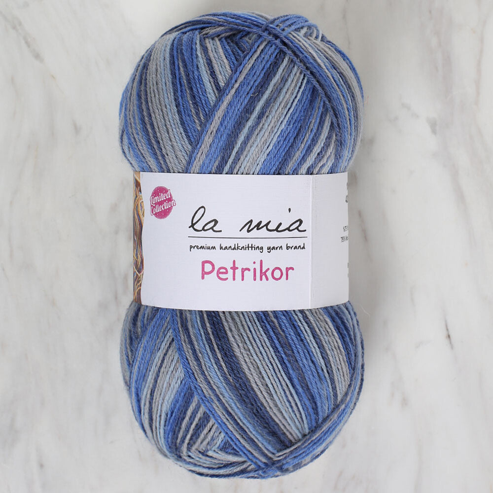 La Mia Petrikor Socks Yarn, Variegated - L01