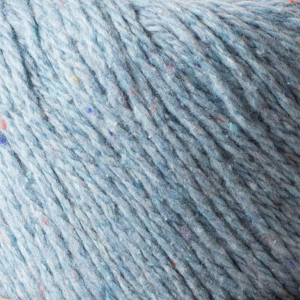 La Mia Re-Tweed Melange Yarn, Blue - L106