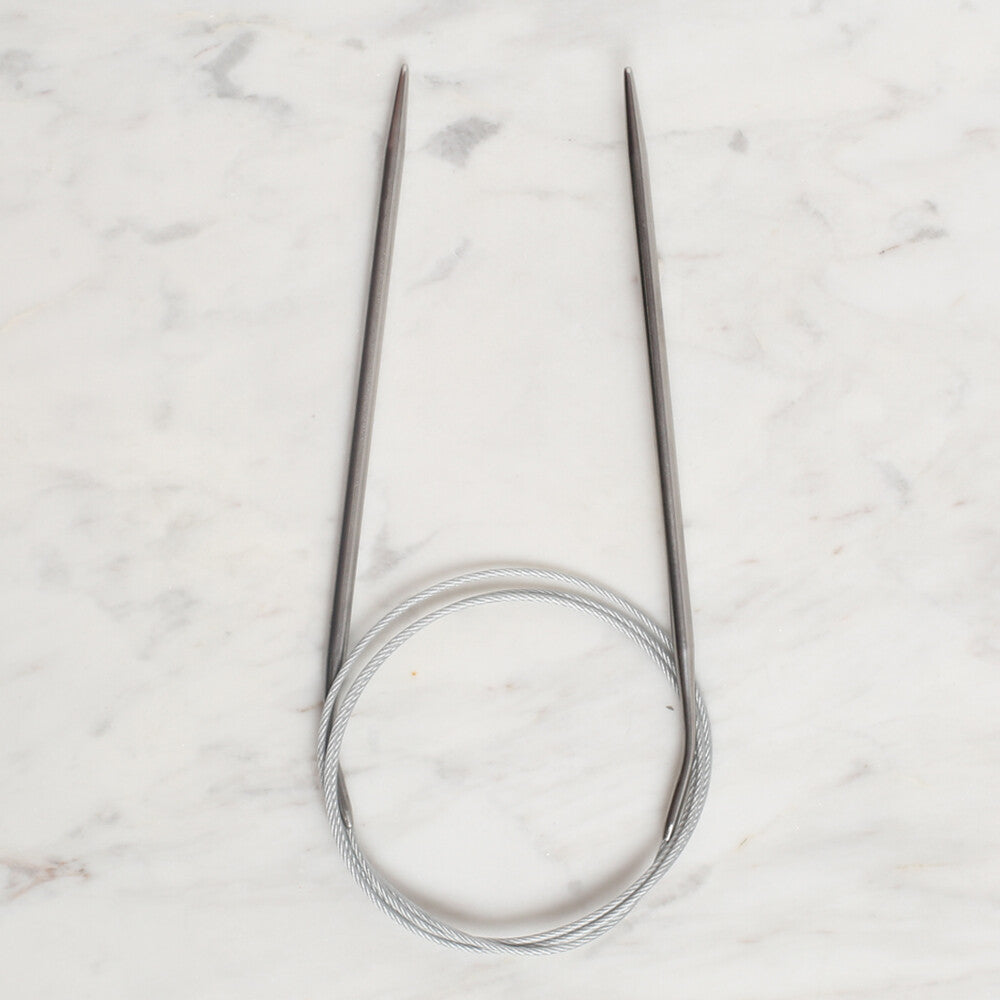 Loren Crafts 4mm 100 cm Steel Circular Knitting Needles