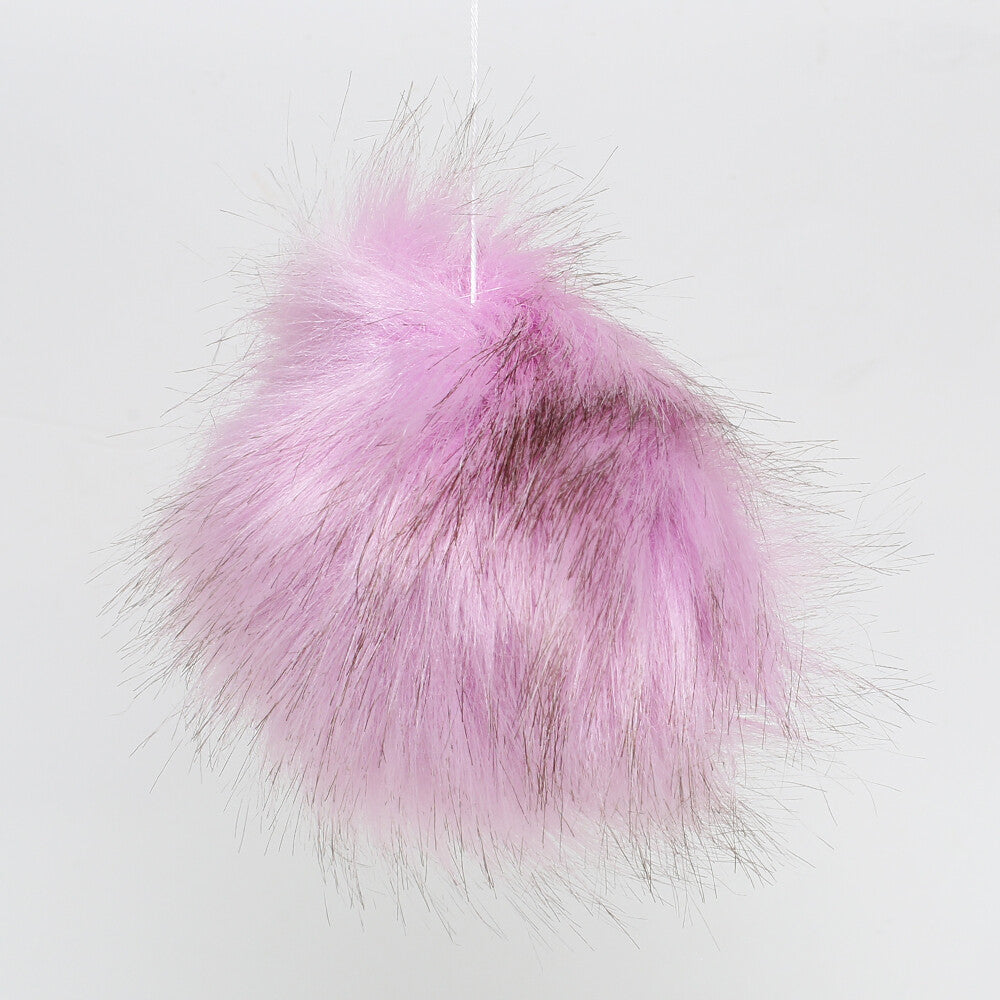 Loren Faux Pom Pom, Lilac