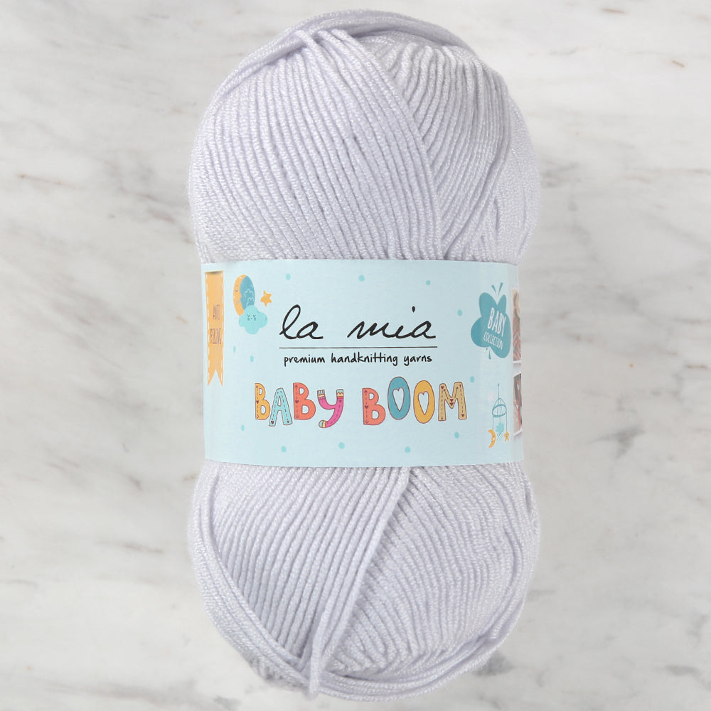 La Mia Baby Boom Yarn, Grey  - 920