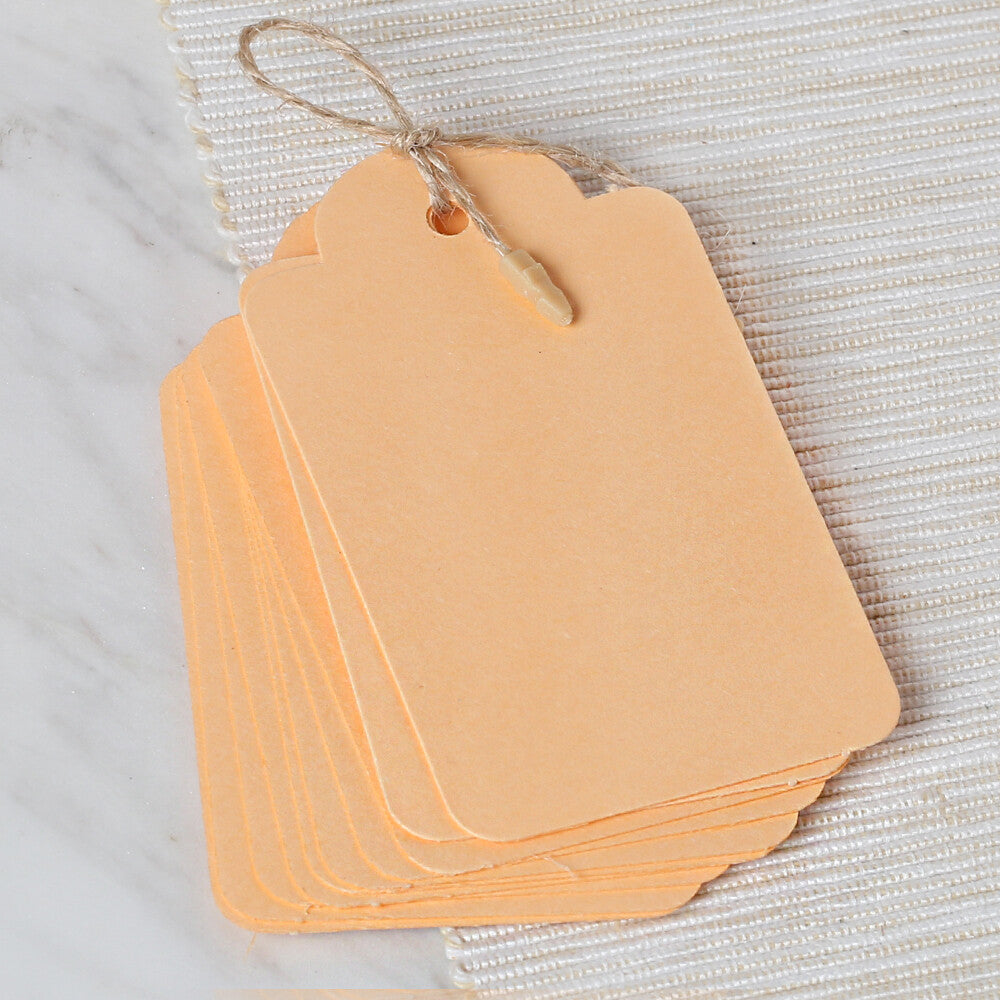 Cloth Tag Thread Loren 10 pcs Tag and Clip-On Tag Thread, Orange