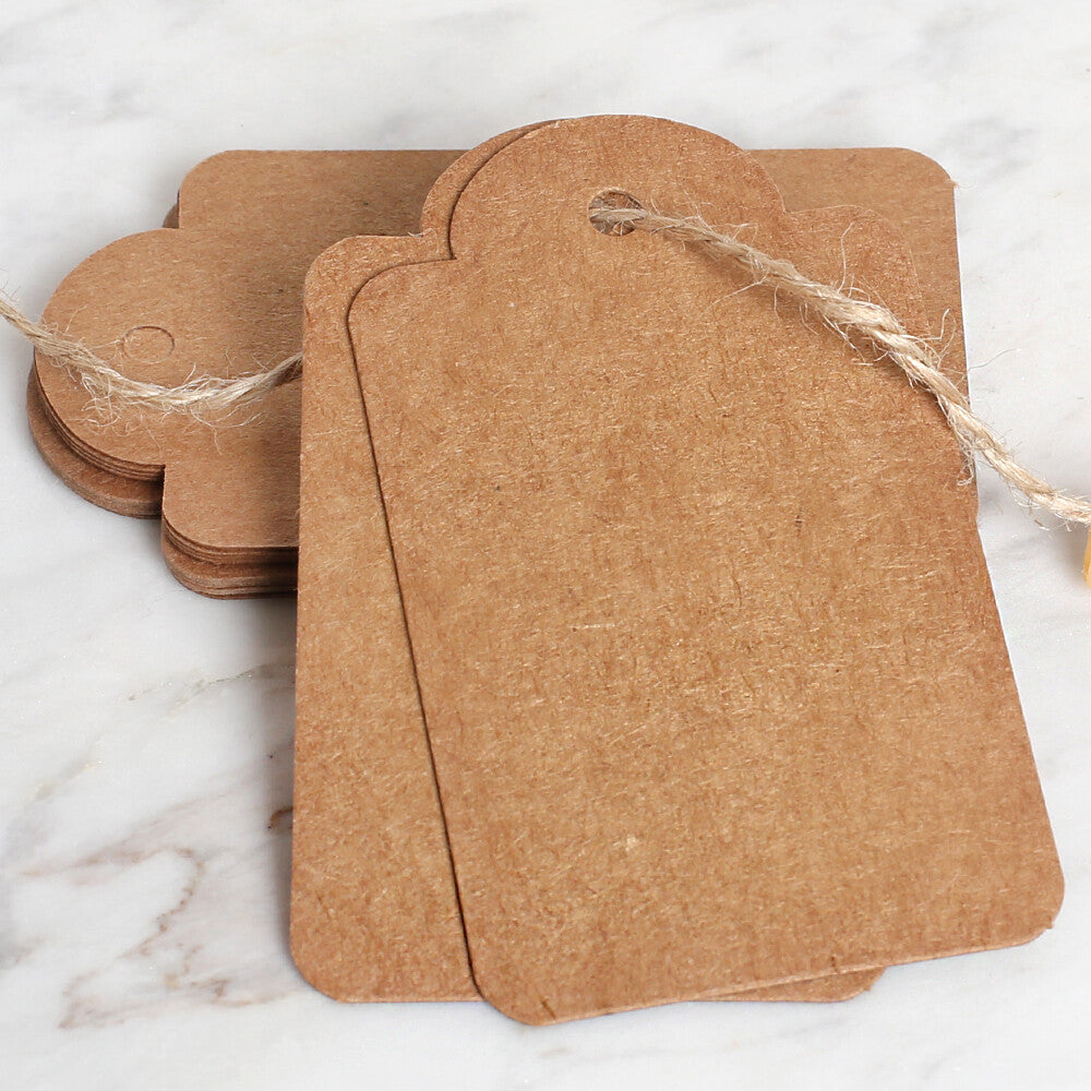 Tag Thread Packet Loren 10 pcs Craft Tag and Clip-On Tag Thread