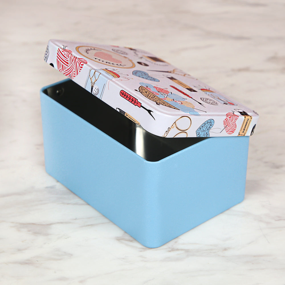 Nas Metal Storage Box - Blue