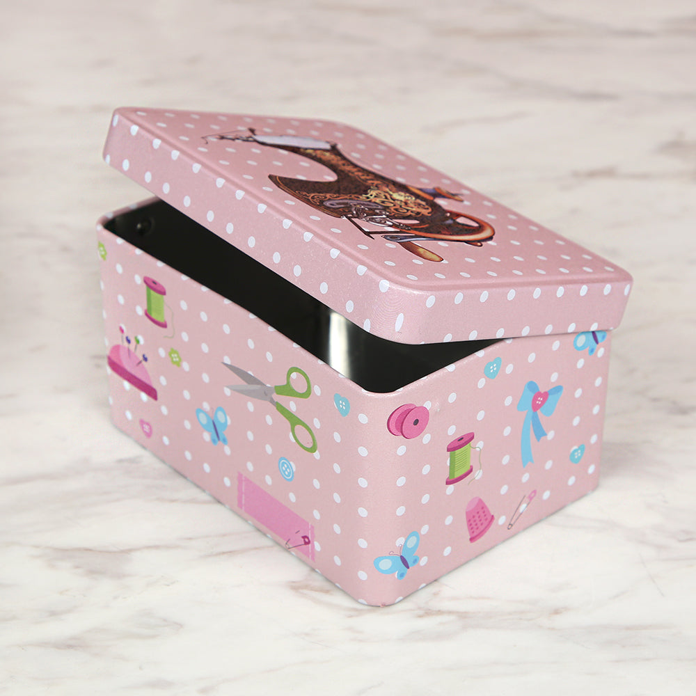 Nas Metal Storage Box - Salmon