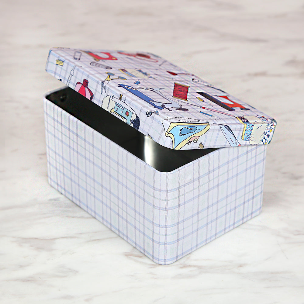 Nas Metal Storage Box - Blue
