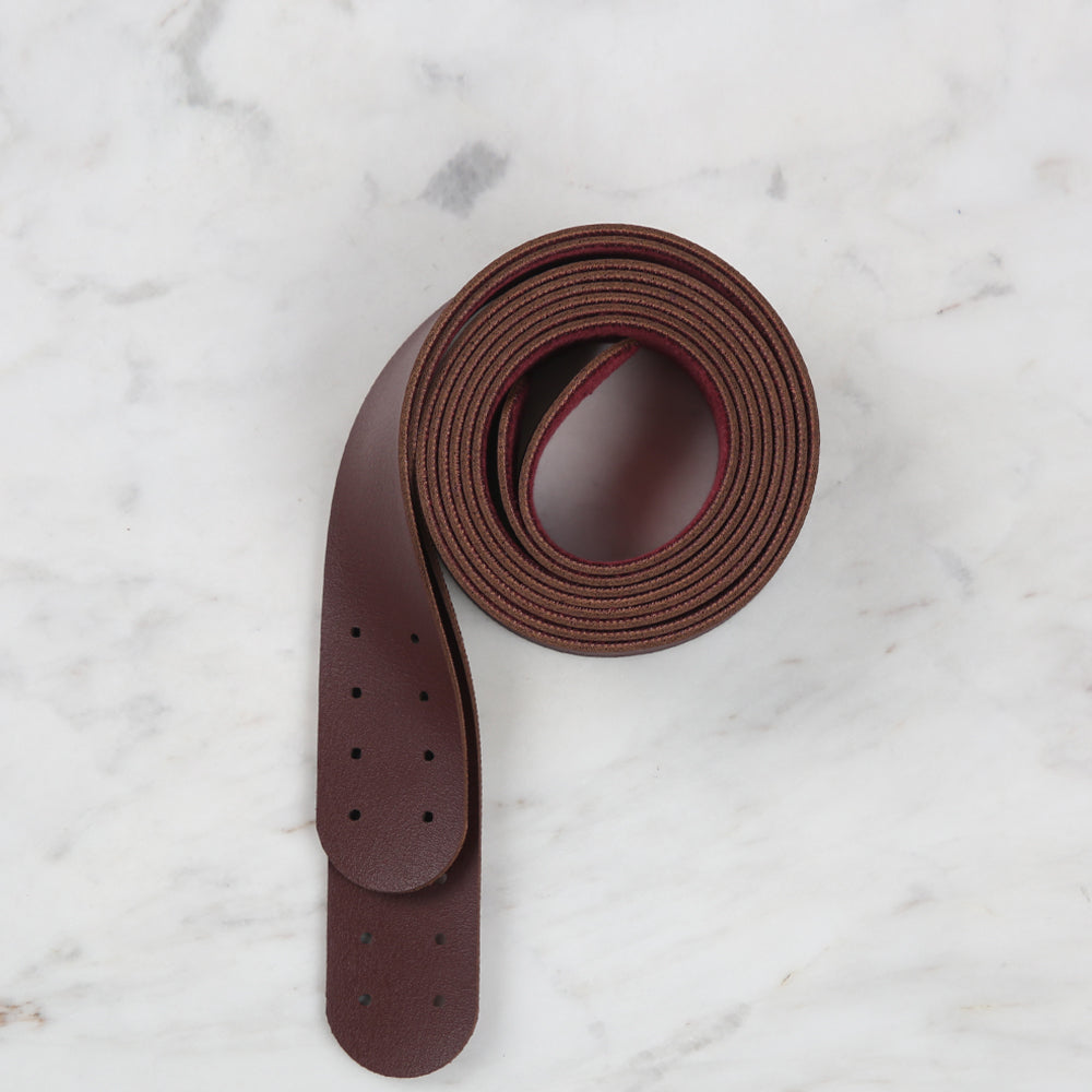 Loren Crafts Leather Bag Handle 2 pcs - Burgundy