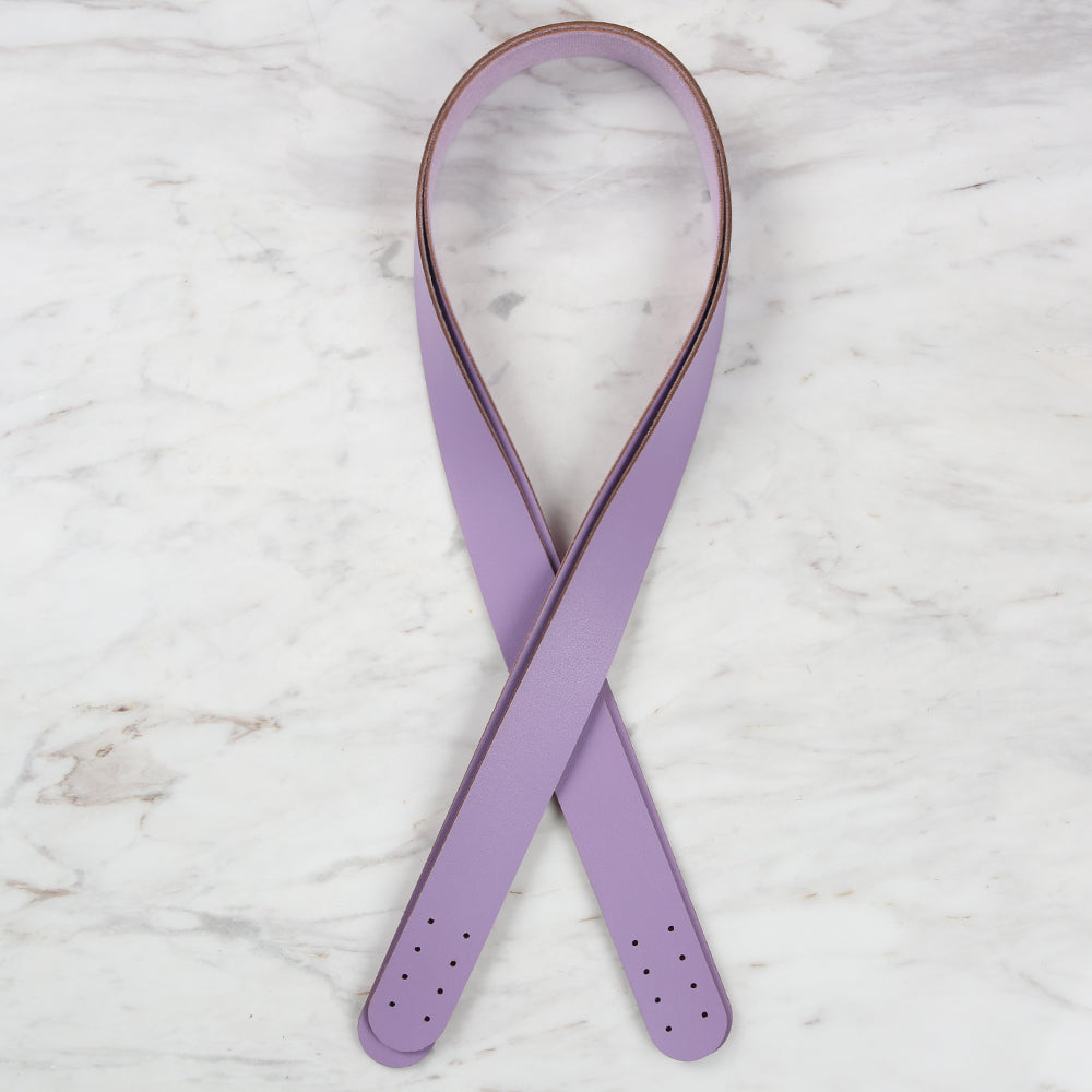 Loren Crafts Leather Bag Handle 2 pcs - Lilac