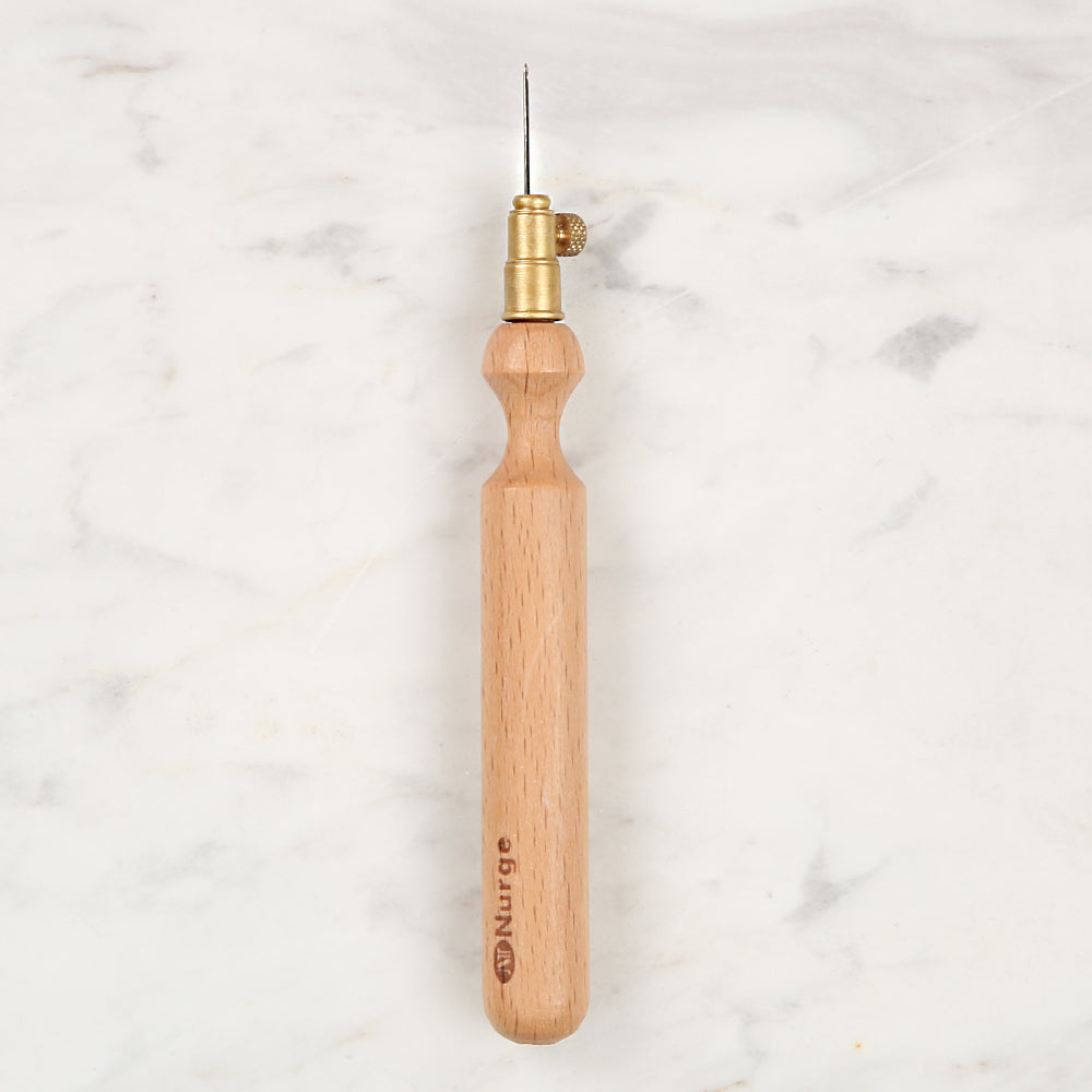 Nurge Wooden Pulley Tag - 240-7