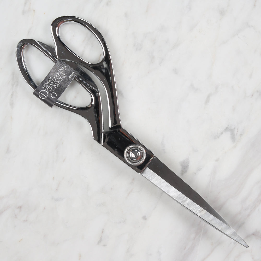 Sew Tasty Tailor Fabric Scissors Silver B4847