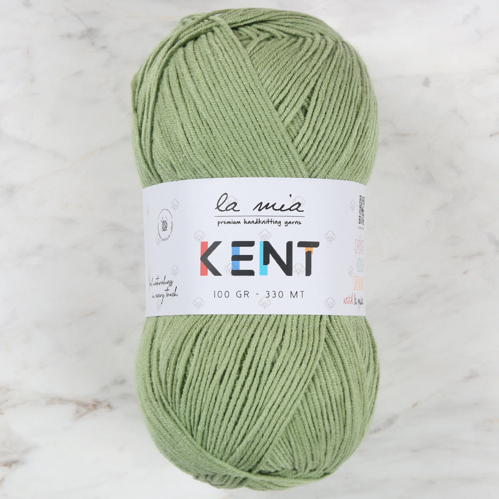 La Mia Kent Hand Knitting Yarn,Green - L025