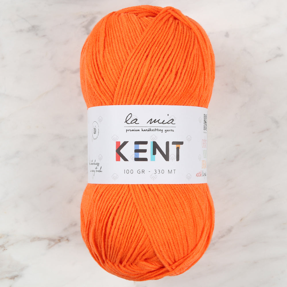 La Mia Kent Hand Knitting Yarn,Orange - L038