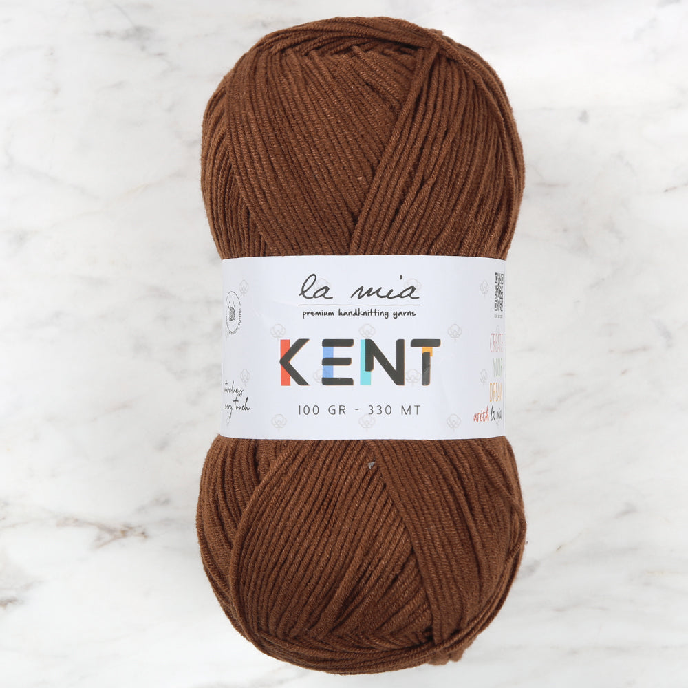 La Mia Kent Hand Knitting Yarn,Brown - L028