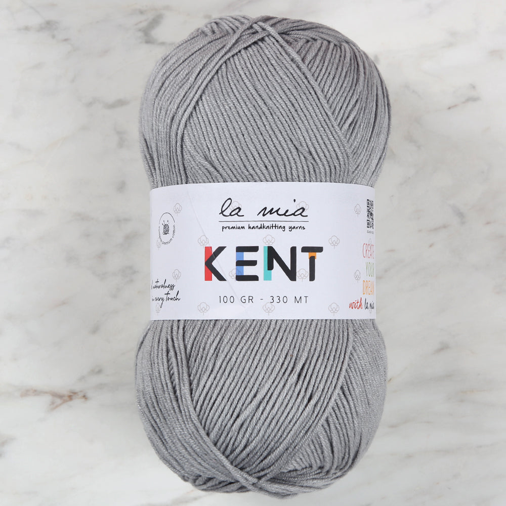 La Mia Kent Hand Knitting Yarn,Grey - L111