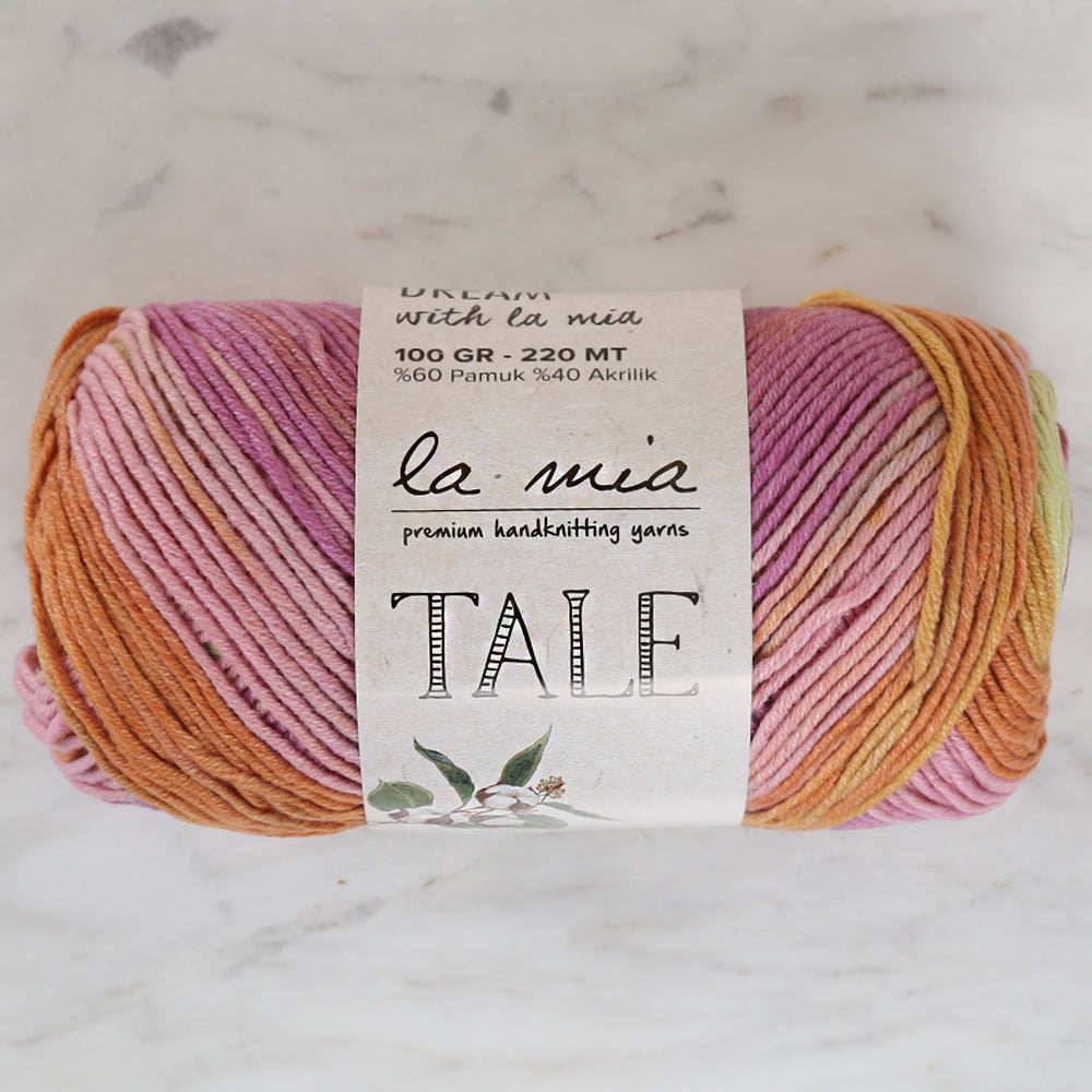 La Mia Tale Hand Knitting Yarn Variegated - LM026