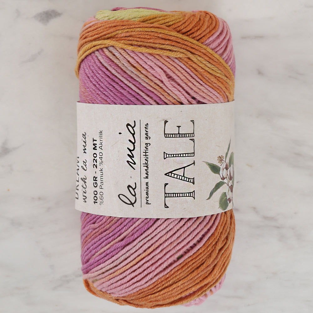 La Mia Tale Hand Knitting Yarn Variegated - LM026