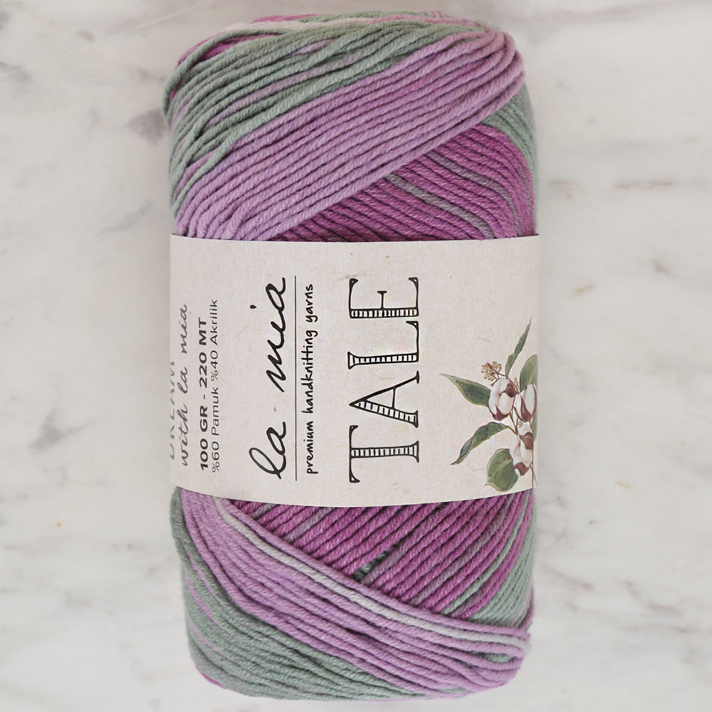 La Mia Tale Hand Knitting Yarn Variegated - LM036