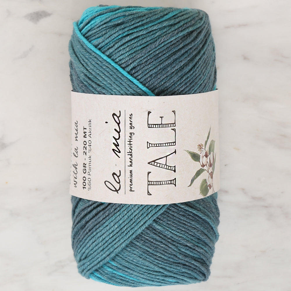 La Mia Tale Hand Knitting Yarn Variegated - LM046