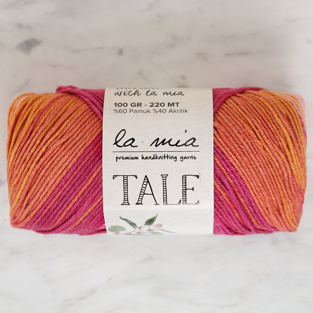 La Mia Tale Hand Knitting Yarn Variegated - LM056