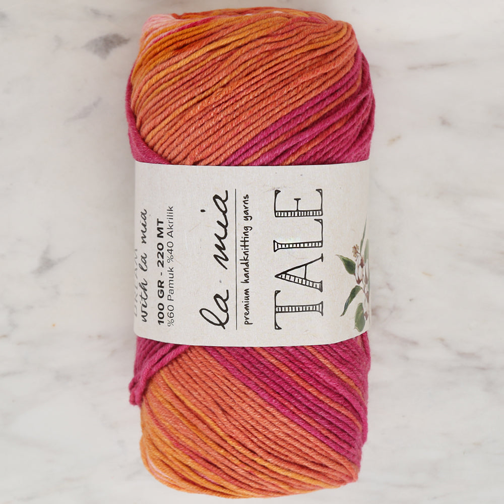 La Mia Tale Hand Knitting Yarn Variegated - LM056