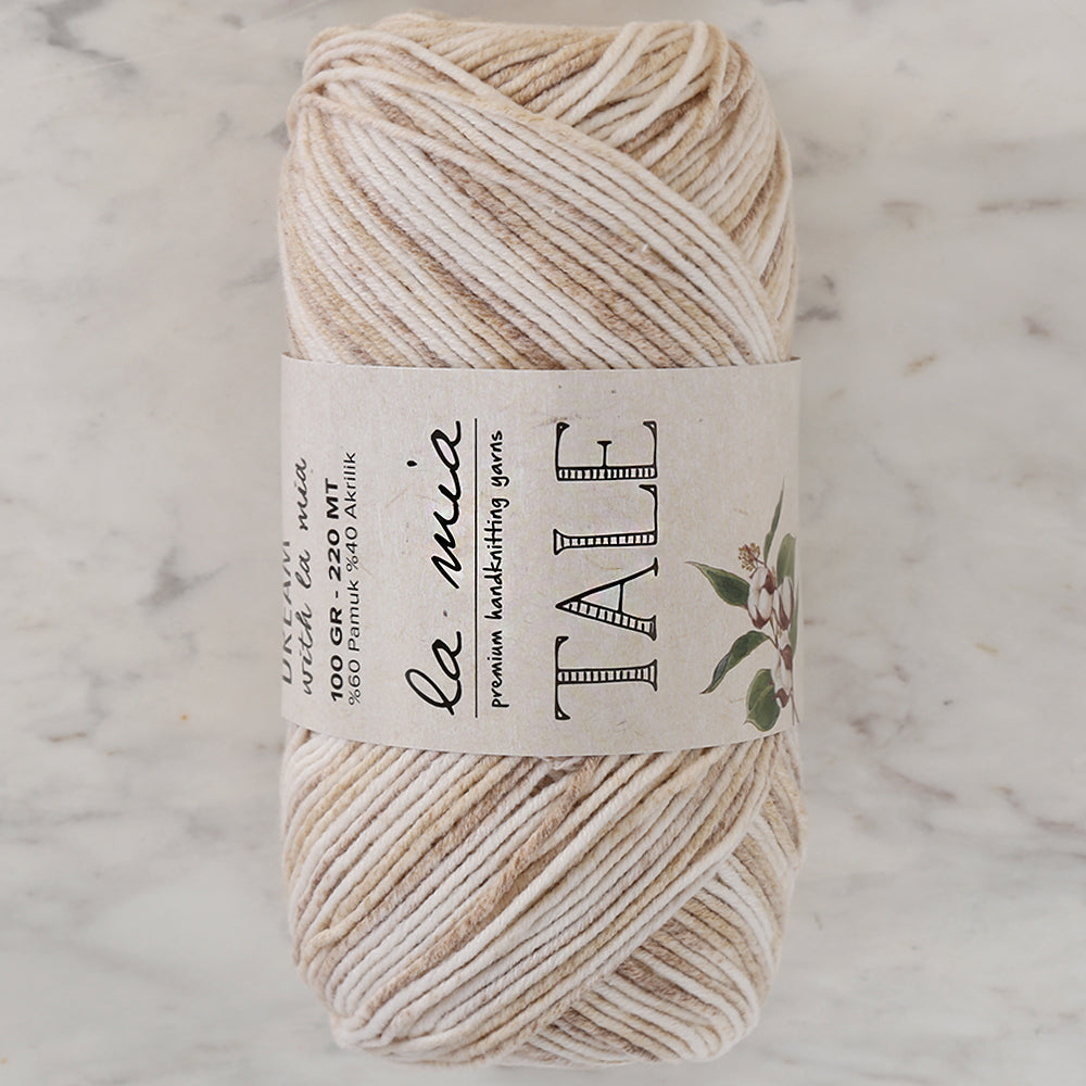 La Mia Tale Hand Knitting Yarn Variegated - LM066