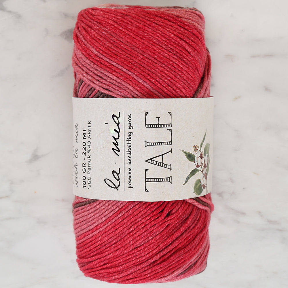 La Mia Tale Hand Knitting Yarn Variegated - LM086