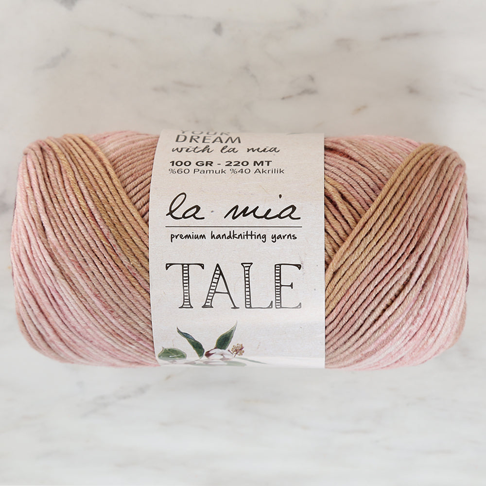 La Mia Tale Hand Knitting Yarn Variegated - LM116