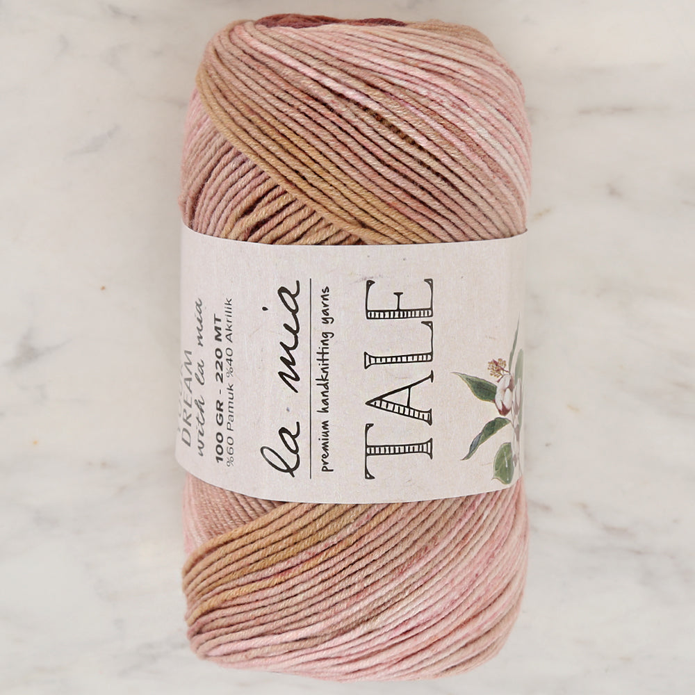La Mia Tale Hand Knitting Yarn Variegated - LM116