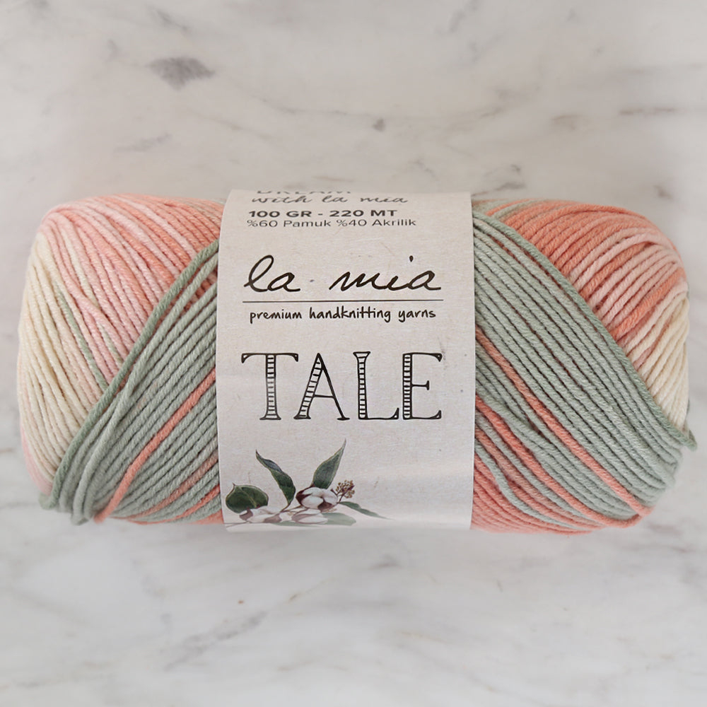 La Mia Tale Hand Knitting Yarn Variegated - LM136