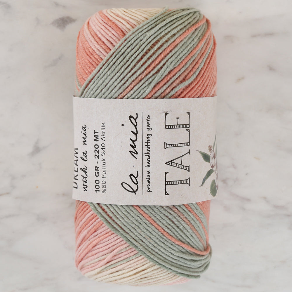 La Mia Tale Hand Knitting Yarn Variegated - LM136