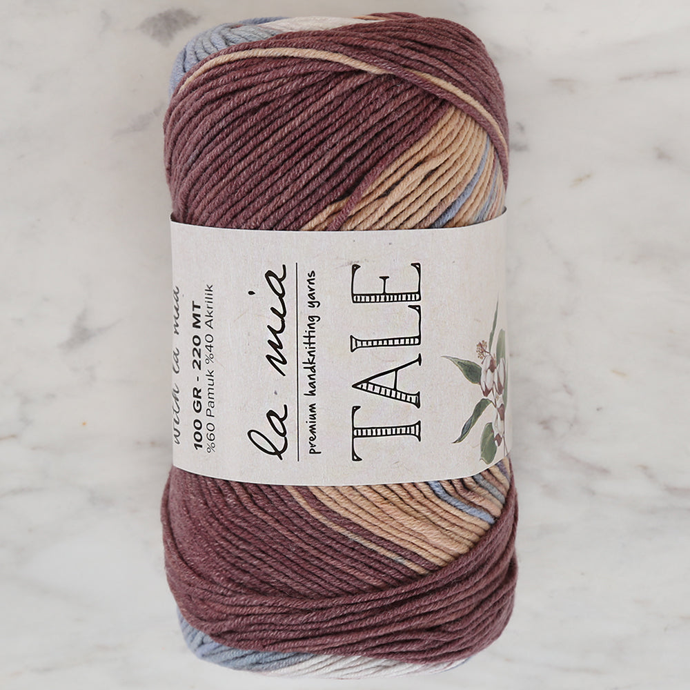 La Mia Tale Hand Knitting Yarn Variegated - LM146