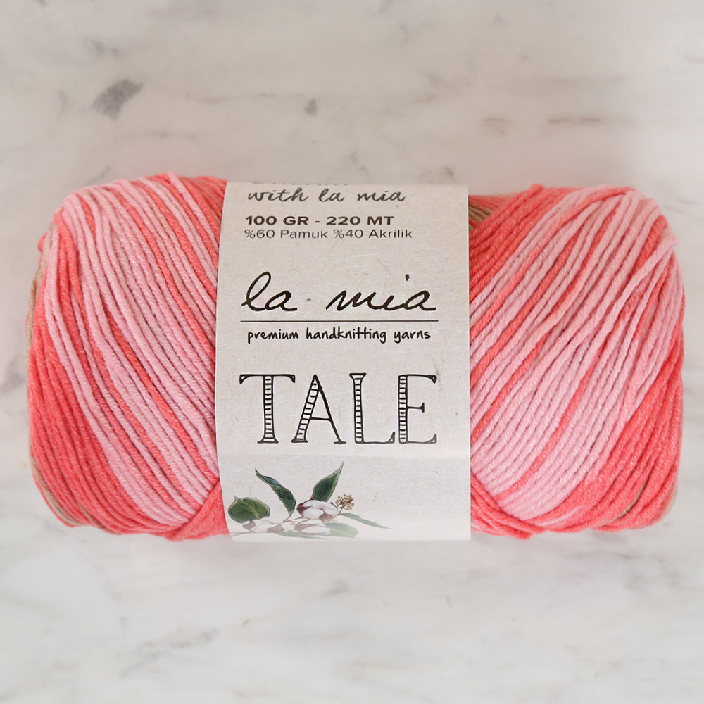 La Mia Tale Hand Knitting Yarn Variegated - LM166