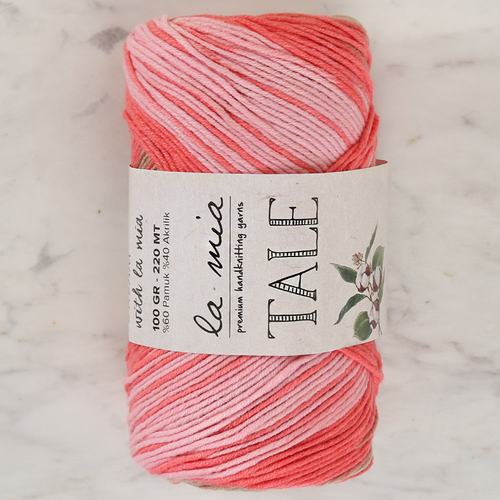 La Mia Tale Hand Knitting Yarn Variegated - LM166