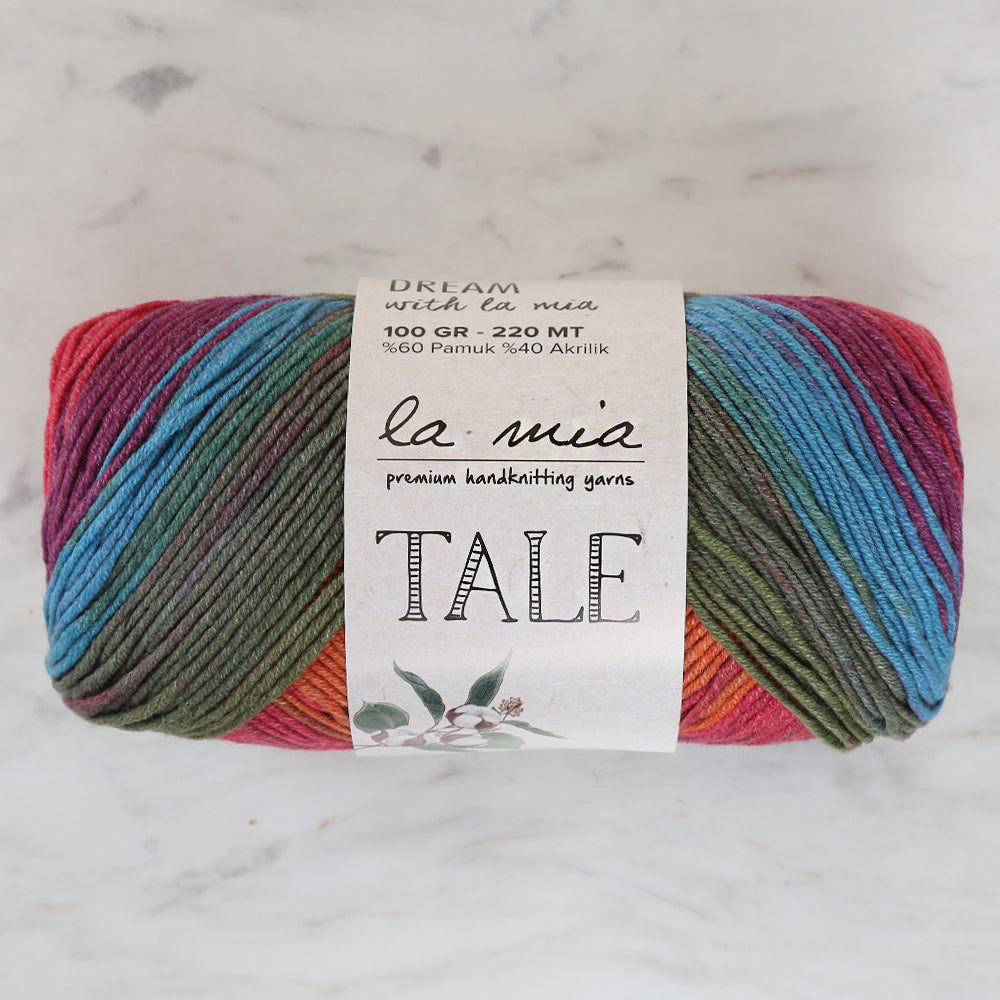La Mia Tale Hand Knitting Yarn Variegated - LM176