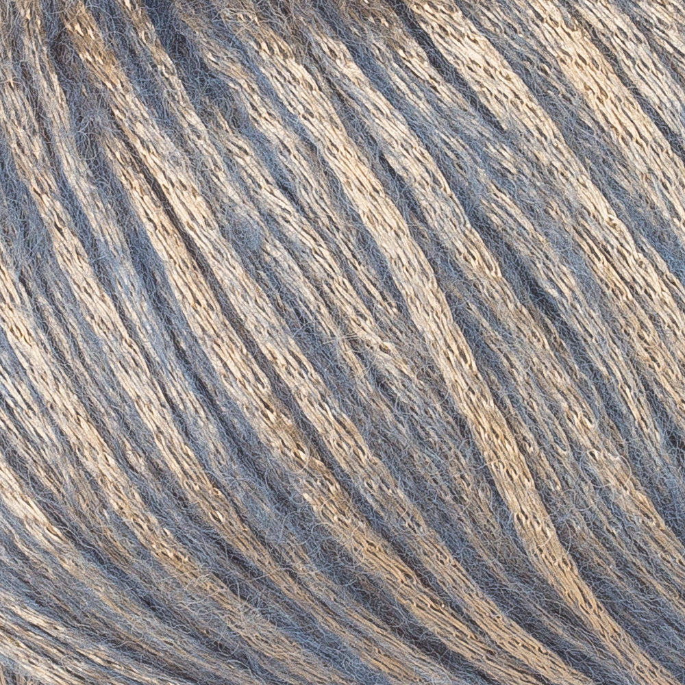Gazzal Rock'N'Roll Yarn, Blue and Gold  - 13478